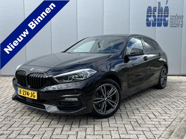 BMW 1-SERIE 118i Automaat Sportline Executive Edition Navi Prof Sportstoelen Led koplampen 17 Inch Velgen Dab Parkeersensoren v+a Shadow Line Getint Glas NL Auto