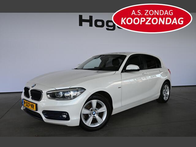 BMW 1-SERIE 116i Sport Cima Navigatie Pdc Cruise Control LED Stoelverwarming Inruil Mogelijk!