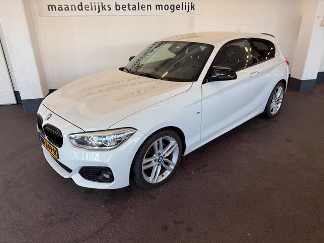 BMW 1-SERIE 118i Centennial High Executive M Sport Automaat | Lederen bekleding | Cruise control | Climate control | Navigatie | Adaptief onderstel | Stoelverwarming | 18''INCH