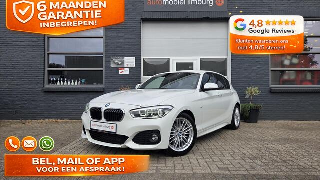 BMW 1-SERIE 118i M Sport | LED | PDC V+A | NAVI | VOL LEDER DAKOTA | LICHTPAKKET
