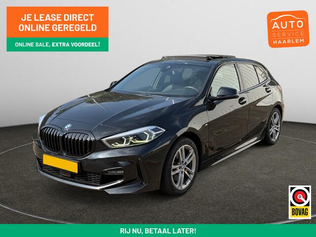 BMW 1-SERIE 118i M Sport Aut- Panoramadak, Carplay, Android Auto, Sfeerverlichting, Camera, Xenon Led