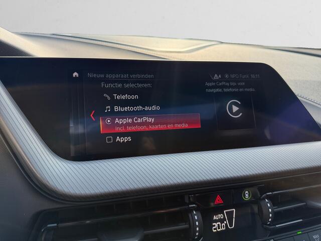 BMW 1-SERIE 118i M Sport Aut- Panoramadak, Carplay, Android Auto, Sfeerverlichting, Camera, Xenon Led