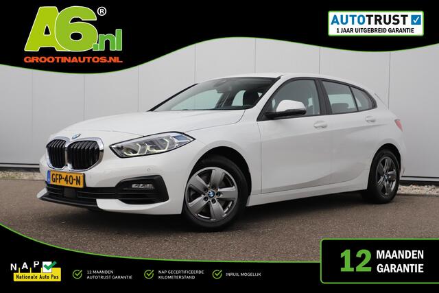 BMW 1-SERIE 116i Lesauto ! Sportstoelen Navigatie LED Carplay Android Parkeersensoren Climate Cruise Control LMV
