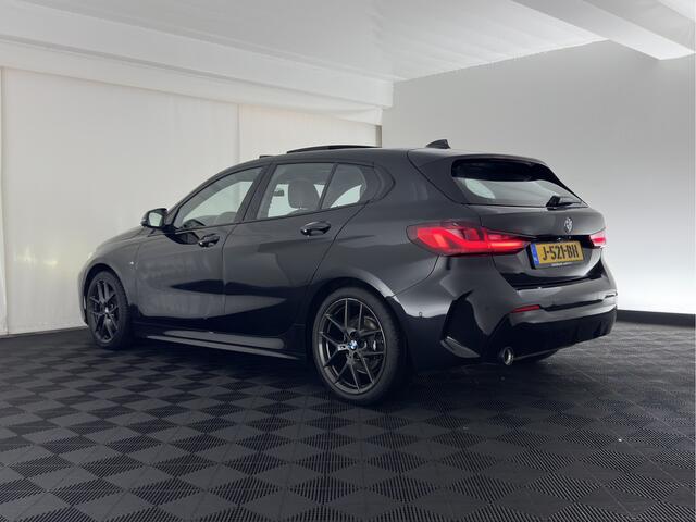 BMW 1-SERIE 118i High Executive Edition (INCL-BTW) Aut.*M-SPORT-CUPSEATS | PANO | FULL-LED | DIGI-COCKPIT | HIFI-SOUND | CAMERA | NAVI-FULLMAP | AMBIENTLIGHT | PRIVACY-GLASS | ECC | CARBON-INLAY | PDC | CRUISE | 18''ALU*