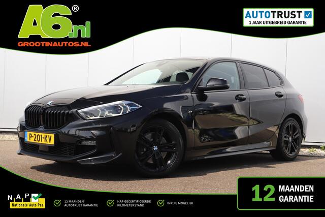 BMW 1-SERIE 118i Business Edition M Sport Automaat Black Optic Virtual Cockpit Sfeerverlichting Navigatie Carplay Android Sportstoelen Clima Cruise PDC