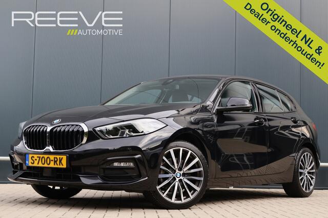 BMW 1-SERIE 118i Sportline Automaat | Leer | Stoelverwarming | 18 Inch | Camera | Live Cockpit Plus | Apple Carplay / Android Auto