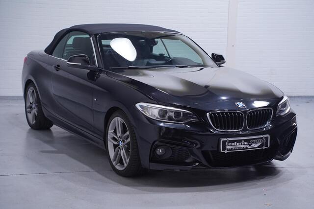 BMW 2-SERIE Cabrio 218d High Executive Leder Navi Camera Bi-Xenon PDC v+a Stoelverwarming