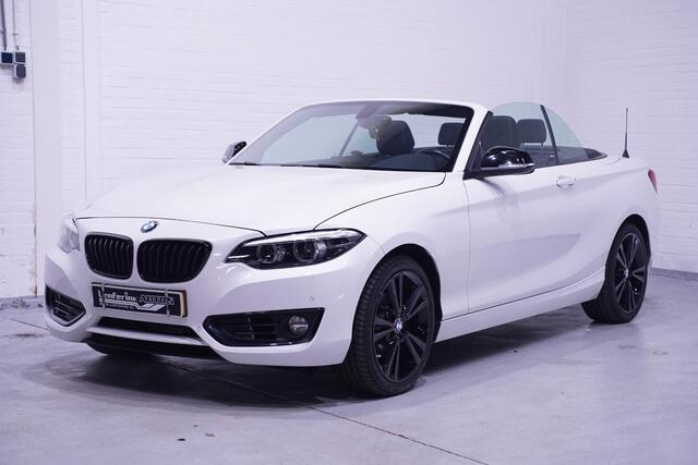 BMW 2-SERIE Cabrio 218d Sportline Navi Sportstoelen Clima Cruise Led koplampen
