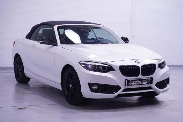 BMW 2-SERIE Cabrio 218d Sportline Navi Sportstoelen Clima Cruise Led koplampen