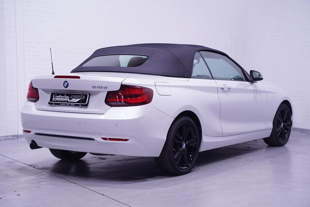 BMW 2-SERIE Cabrio 218d Sportline Navi Sportstoelen Clima Cruise Led koplampen