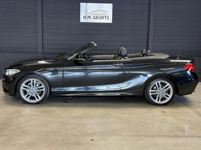 BMW 2-SERIE Cabrio 218i M Sport Automaat Leder Xenon Navi Clima Automaat Zeer Nette Auto!