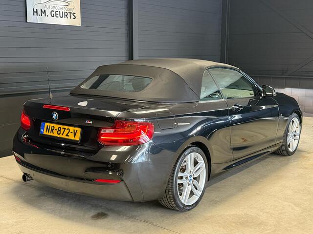 BMW 2-SERIE Cabrio 218i M Sport Automaat Leder Xenon Navi Clima Automaat Zeer Nette Auto!