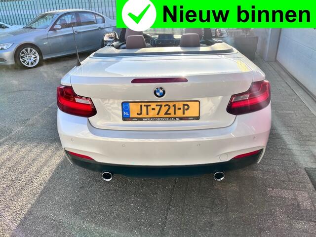 BMW 2-SERIE 220i M Sport Automaat|Navi|Leder|Lane-assist