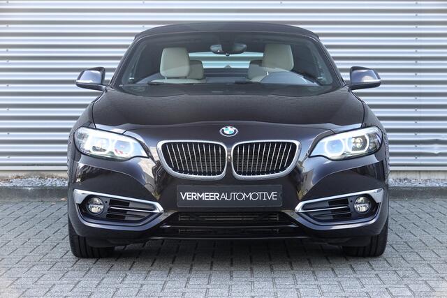 BMW 2-SERIE Cabrio 218i High Executive Luxury Line | M Sport-onderstel | Keyless | Automaat | Camera | DAB | Carplay |