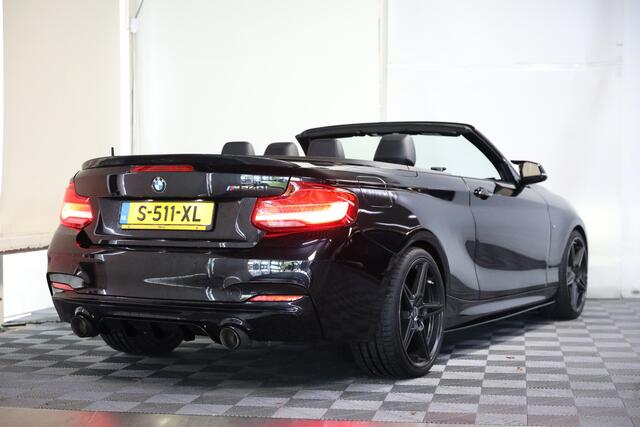 BMW 2-SERIE Cabrio M240i H&K NAVI PDC LEDER REMUS '18