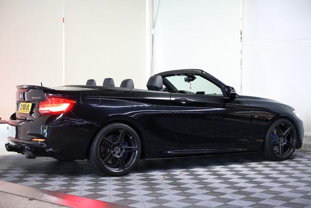 BMW 2-SERIE Cabrio M240i H&K NAVI PDC LEDER REMUS '18