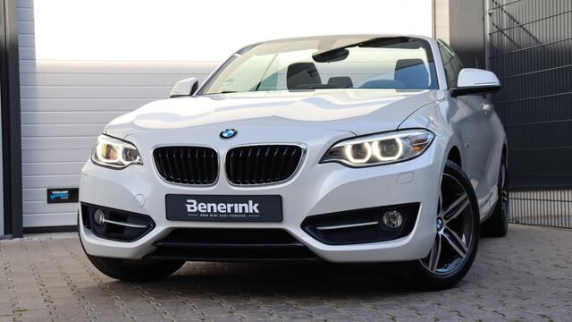 BMW 2-SERIE Cabrio 218i Executive Sport-Line | Leder | Stoelverwarming | LED Koplampen | 17 Inch