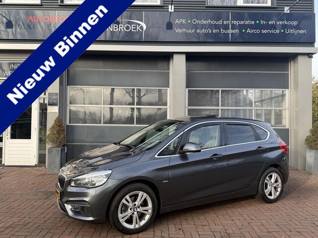 BMW 2-SERIE Active Tourer 218d High Executive Automaat,Schuifdak,Leer,Navi,Clima,17Inch,Pdc,Cruise Hoge Zit 150pk