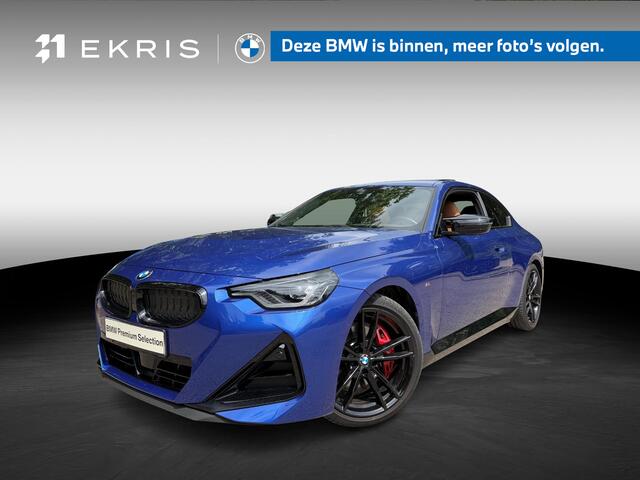 BMW 2-SERIE Coupé M240i xDrive | M Sportpakket Pro | 19 inch LM M Dubbelspaak | Trekhaak met afneembare kogel | HIFI System Harman Kardon | Elektrisch bediend glazen schuif-/kanteldak