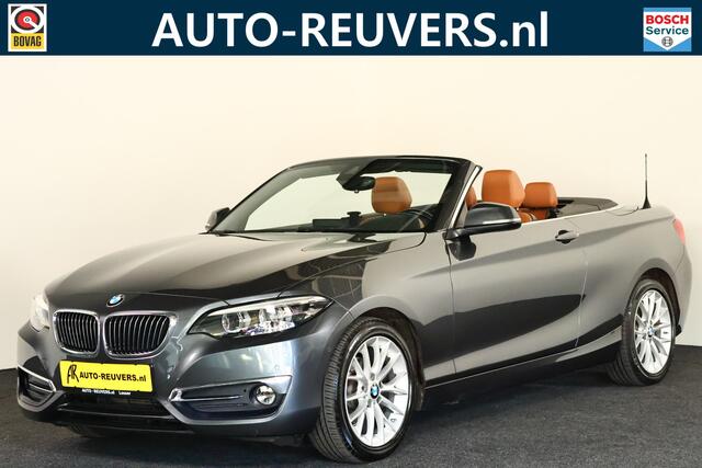 BMW 2-SERIE Cabrio 218i Executive Edition Navi / LED / Cruisecontrol / Automaat / Leder