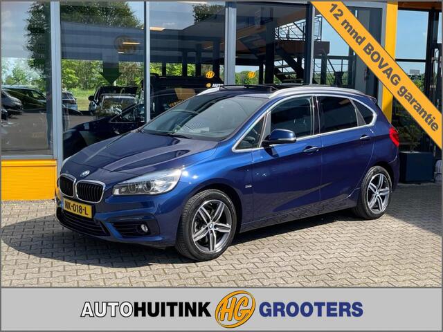 BMW 2-SERIE ACTIVE TOUR. 220I Cent. High Executive - schuif/kantel dak - leer - camera