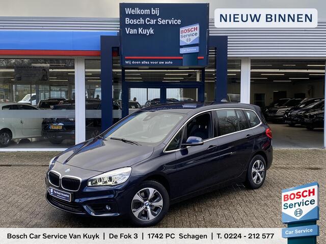 BMW 2-SERIE GRAN TOURER 218i Essential 7p. / NL-Auto / Automaat / 7-zitplaatsen! / Full-LED verlichting / Navigatie & Bluetooth / Parkeersensoren / 16 " lichtmetaal / Keyless-Go / Climate Control / ELK-pakket / ETC... /