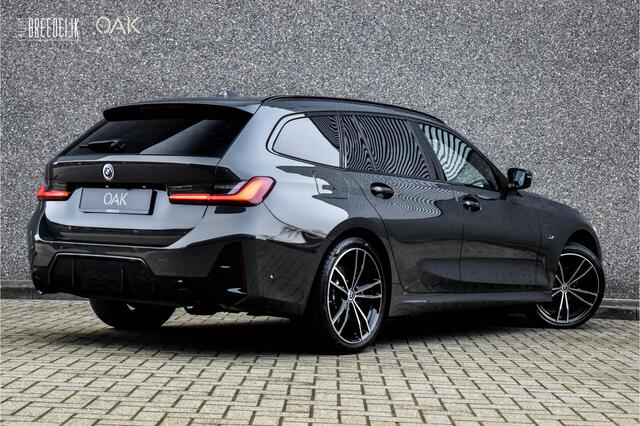 BMW 3-SERIE Touring 330e xDrive | M-Sport | Live Cockpit | Panorama | Leder | Memory | H&K | Camera | 19"LM | Dravit Grau