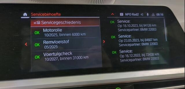 BMW 3-SERIE Touring 320d Automaat High Executive Edition Navigatie Prof Sportstoelen Leer ACC DAB Led Koplampen Alarm Parkeersensoren BTW NL Auto