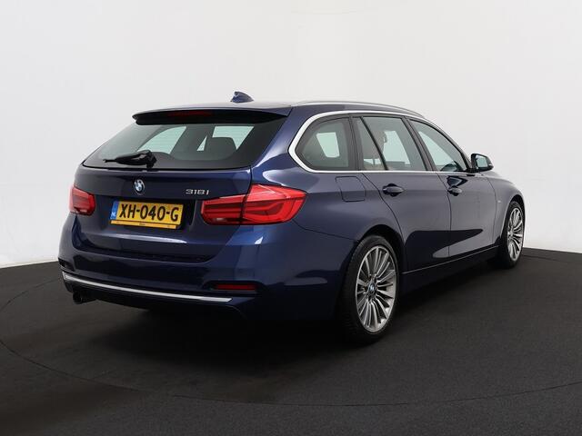BMW 3-SERIE Touring 318i Luxury Edition, automaat, full options, leder, navigatie, blauw metallic