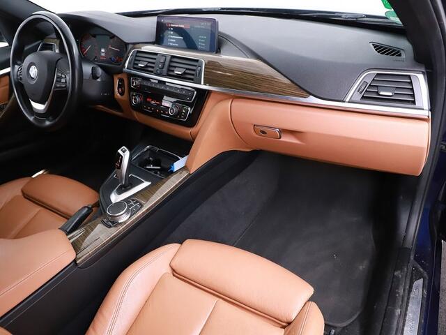 BMW 3-SERIE Touring 318i Luxury Edition, automaat, full options, leder, navigatie, blauw metallic