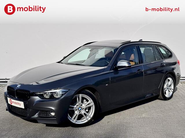 BMW 3-SERIE Touring 318i M Sport High Executive Automaat Apple CarPlay | Panoramadak | Navigatie | Leer | Stoelverwarming