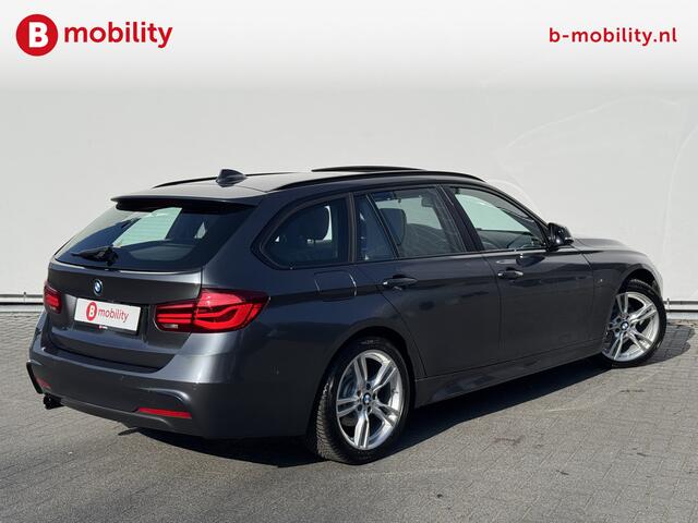 BMW 3-SERIE Touring 318i M Sport High Executive Automaat Apple CarPlay | Panoramadak | Navigatie | Leer | Stoelverwarming