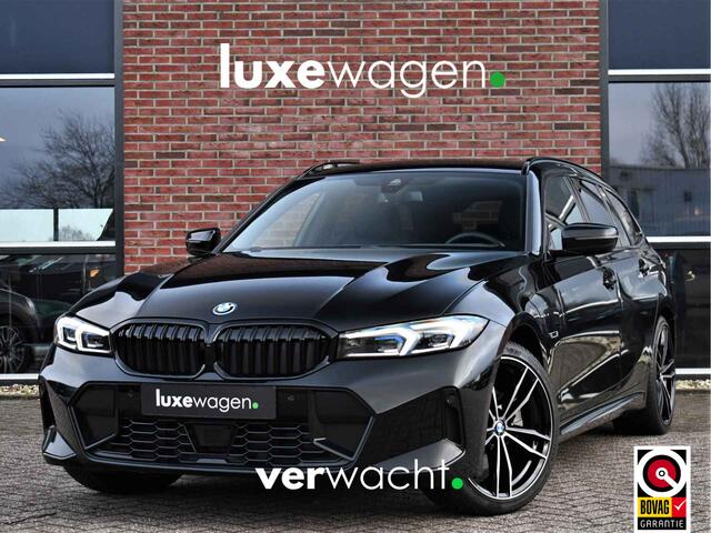 BMW 3-SERIE Touring 330e M-Sport Pano Trekh ACC El-zetel HUD Carbon 19inch Adp-onderstel