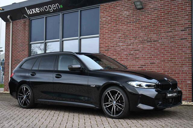 BMW 3-SERIE Touring 330e M-Sport Pano Trekh ACC El-zetel HUD Carbon 19inch Adp-onderstel