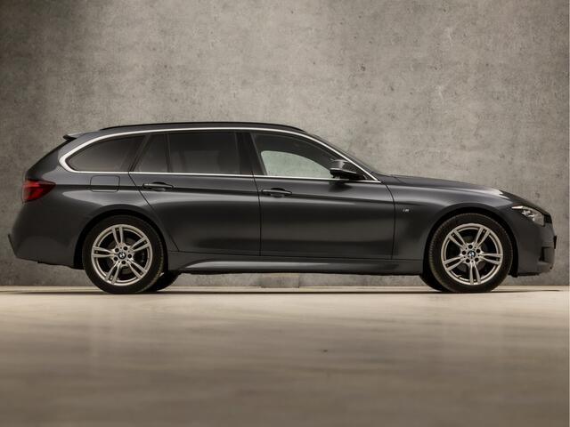 BMW 3-SERIE Touring 318i M Sport Shadow Automaat (GROOT NAVI, M PAKKET, DEALER ONDERHOUDEN, STOELVERWARMING, LEDEREN SPORTSTOELEN, ELEK ACHTERKLEP, GETINT GLAS, KEYLESS, NIEUWSTAAT)