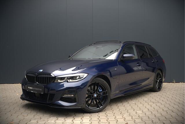 BMW 3-SERIE Touring 330e xDrive High Executive M-Sport | M Performance | Panoramadak | Harman Kardon | 360° Camera | Assisted Driving | Head Up Display | Stoelverwarming | Apple Carplay | Navigatie | Adaptive Cruise Control | Ambiance Verlichting