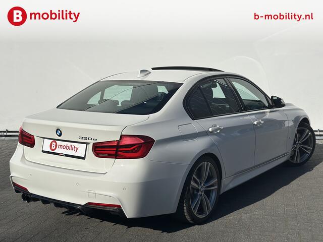 BMW 3-SERIE 330e High Executive M-Sport Schuif/Kanteldak 360Camera | Apple CarPlay | LED Koplampen | Achteruitrijcamera | Leer