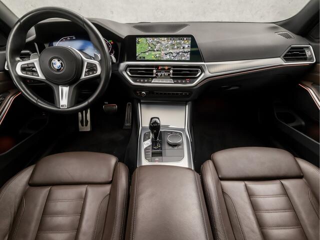 BMW 3-SERIE Touring 318i M Sport Automaat (PANORAMADAK, DEALER ONDERHOUDEN, M PAKKET, APPLE CARPLAY, LASER KOPLAMPEN, LEDEREN SPORTSTOELEN, CAMERA, STOELVERWARMING, GETINT GLAS, ELEK ACHTERKLEP, NIEUWE APK, NIEUWSTAAT)