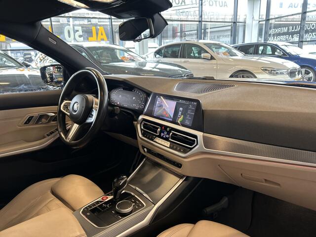 BMW 3-SERIE 330i High Executive M Sport | Panoramadak | Harman/Kardon | Adaptieve cruise control | Laser LED | Lane assist | Achteruitrijcamera | Adaptief onderstel | Dodehoeksdetectie | Head up display | Lederen bekleding | Keyless | Stoelverwarming V+A