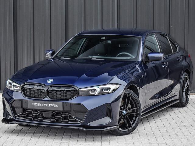 BMW 3-SERIE 330e xDRIVE | M-SPORT | TREKHAAK | SPORTSTOELEN | ACTIVE CRUISE CONTROL | CAMERA | LEDEREN BEKLEDING | DAB+ | HIFI SOUND | SHADOW-LINE | STOEL- EN STUUR VERWARMING