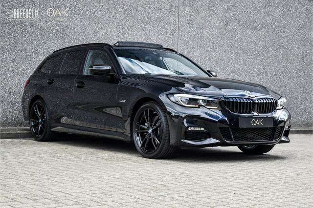 BMW 3-SERIE Touring 320e Aut. | M-Sport | Live Cockpit | Panorama | Leder | Laser | 19"LM | Saphire Zwart