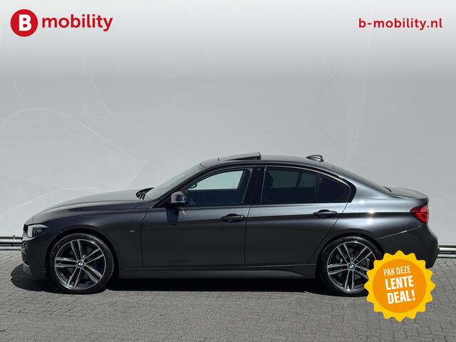 BMW 3-SERIE 320i High Executive M-Sport 184pk Automaat Schuif/Kanteldak | Apple CarPlay | Head-Up Display | Hifi Sound System | Stoelverwarming | 19'' inch | Sportstoelen