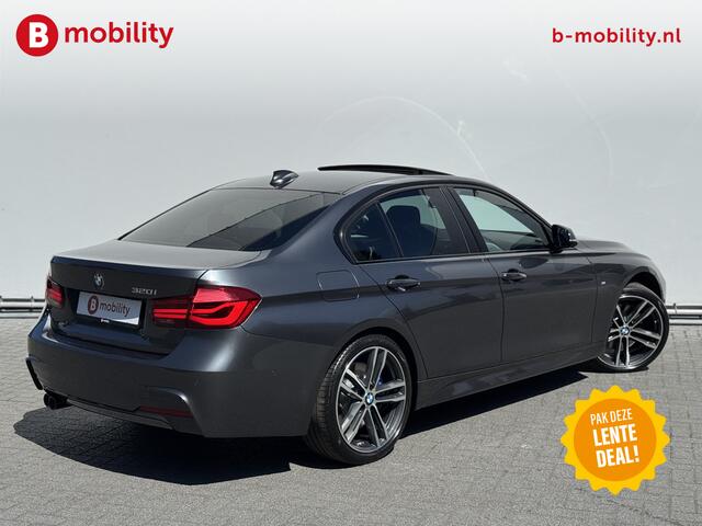 BMW 3-SERIE 320i High Executive M-Sport 184pk Automaat Schuif/Kanteldak | Apple CarPlay | Head-Up Display | Hifi Sound System | Stoelverwarming | 19'' inch | Sportstoelen