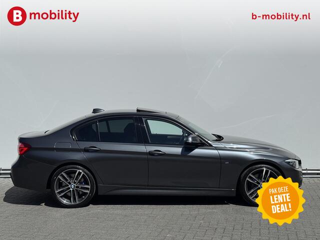 BMW 3-SERIE 320i High Executive M-Sport 184pk Automaat Schuif/Kanteldak | Apple CarPlay | Head-Up Display | Hifi Sound System | Stoelverwarming | 19'' inch | Sportstoelen