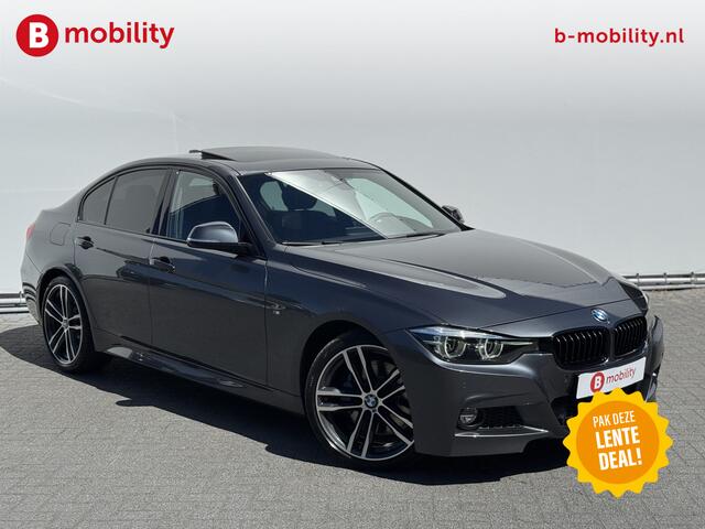 BMW 3-SERIE 320i High Executive M-Sport 184pk Automaat Schuif/Kanteldak | Apple CarPlay | Head-Up Display | Hifi Sound System | Stoelverwarming | 19'' inch | Sportstoelen