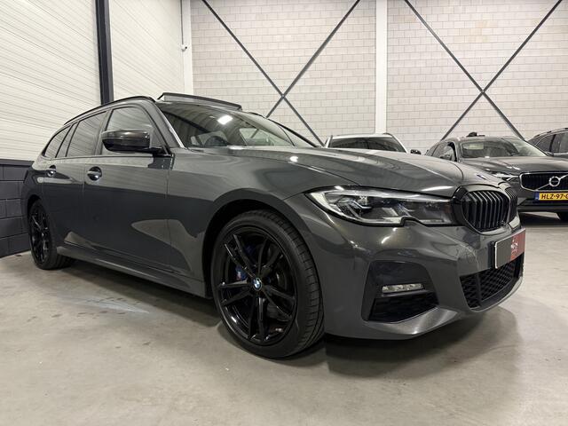 BMW 3-SERIE Touring 330e M-Sport DRAVITGRAU PANO/LASER/HEAD-UP/ADAPTIVE M-ONDERSTEL/KEYLESS/19"/ELECTR.TREKHAAK/SHADOW-LINE/PRIVACY/NET OH BEURT GEHAD BIJ BMW DEALER