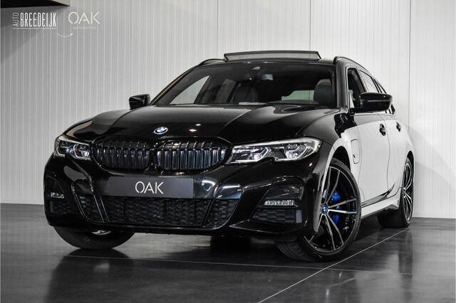 BMW 3-SERIE Touring 330e | M-Sport | Live Cockpit | Leder | Memory | 360 Camera | Head-Up | 19"LM | Saphire Zwart