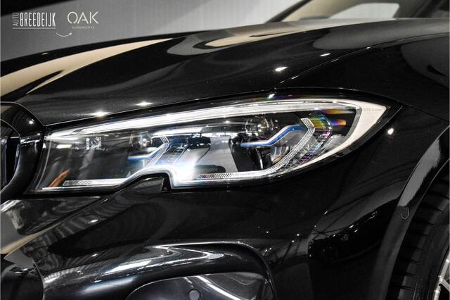 BMW 3-SERIE Touring 330e | M-Sport | Live Cockpit | Leder | Memory | 360 Camera | Head-Up | 19"LM | Saphire Zwart