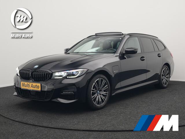BMW 3-SERIE Touring 330e xDrive M Sport Plug In Hybrid 293pk Dealer O.H PHEV | Panodak | Trekhaak af Fabriek | Adaptive Cruise | Laser LED | Adaptive Onderstel | Head Up | 360 Camera | Keyless |