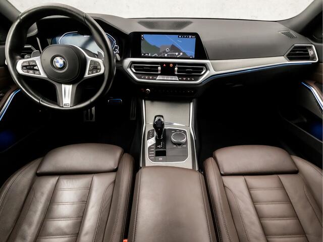 BMW 3-SERIE Touring 330e xDrive M Sport 293Pk Automaat (PANORAMADAK, M PAKKET, LASER KOPLAMPEN, MEMORY SEATS, HEAD-UP DISPLAY, HARMAN/KARDON, 360 CAMERA, ADAPTIVE CRUISE, APPLE CARPLAY, NIEUWE APK, NIEUWSTAAT)